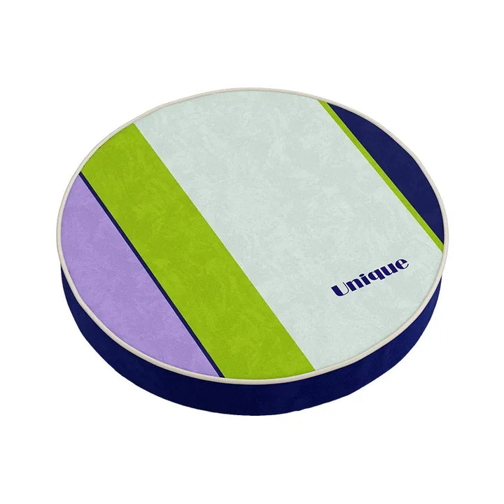 Unique Colorblock Striped Seat Cushions