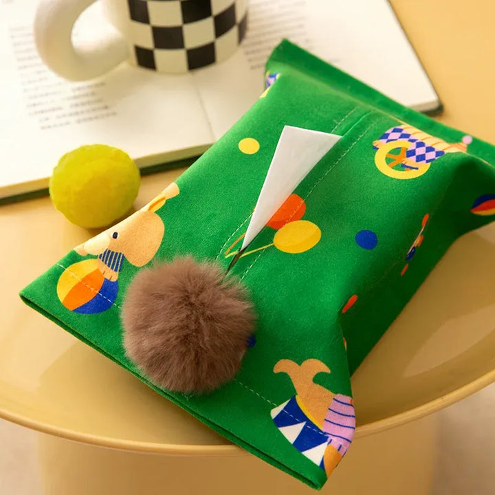 Party Circus Animals Tissue Holder