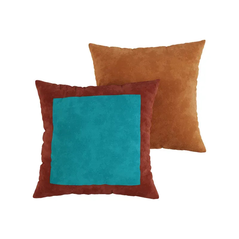 Brown Color Box Pillow