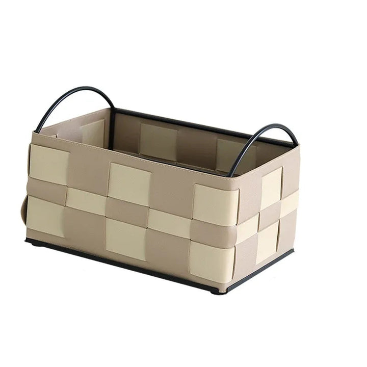 Checkerboard Tier Storage Basket