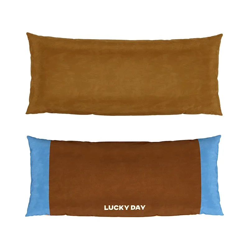Lucky Day Colorblock Lumbar Pillow