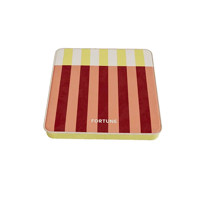 Fortune Striped Square Seat Cushions