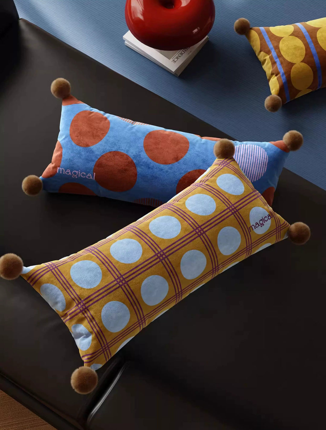 Fantasy Polka Dot Lumbar Pillow