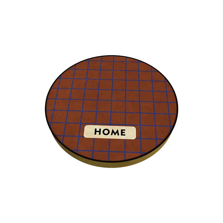 Home Plaid Seat Cushion