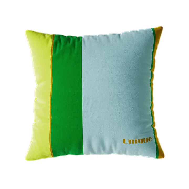 Unique Colorblock Striped Pillows