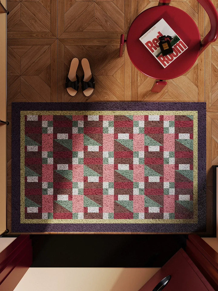 Lovely Day Pattern Door Mat