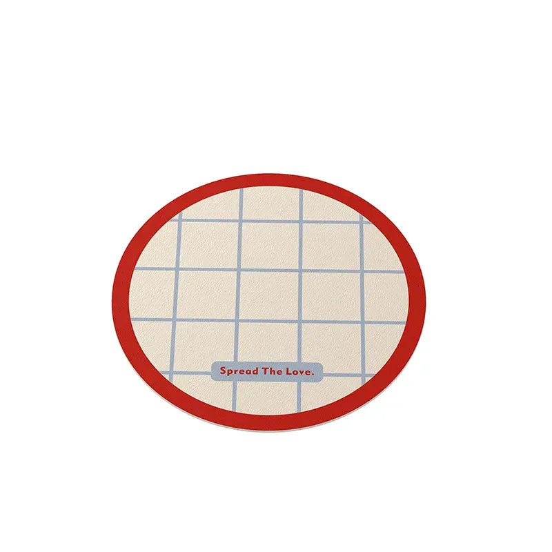 Spread Love Grid Coasters