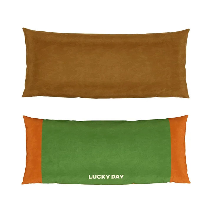 Lucky Day Colorblock Lumbar Pillow
