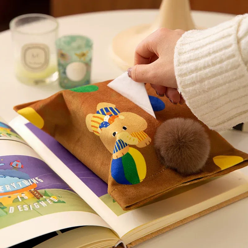 Party Circus Animals Tissue Holder
