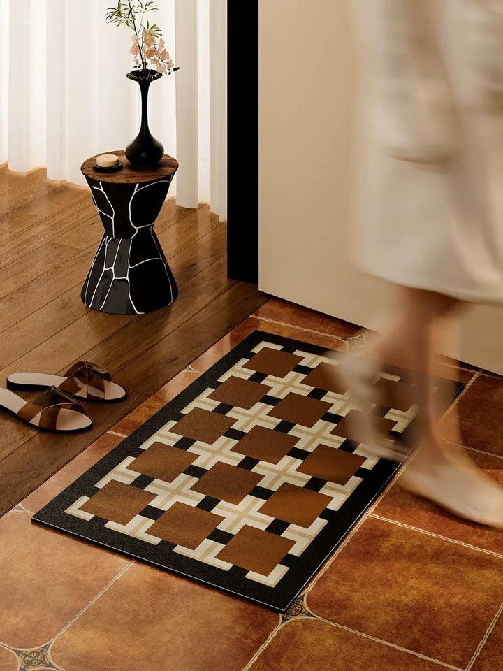English Style Bathroom Mat