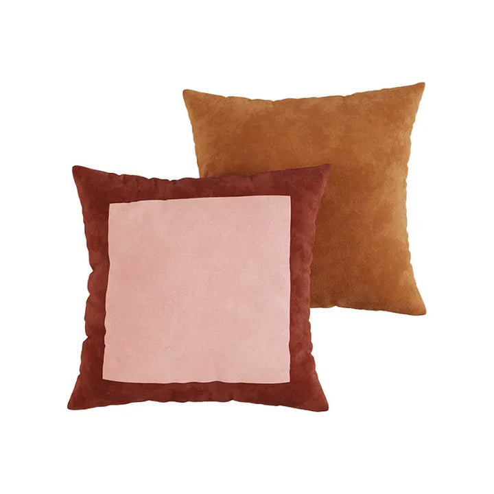 Brown Color Box Pillow
