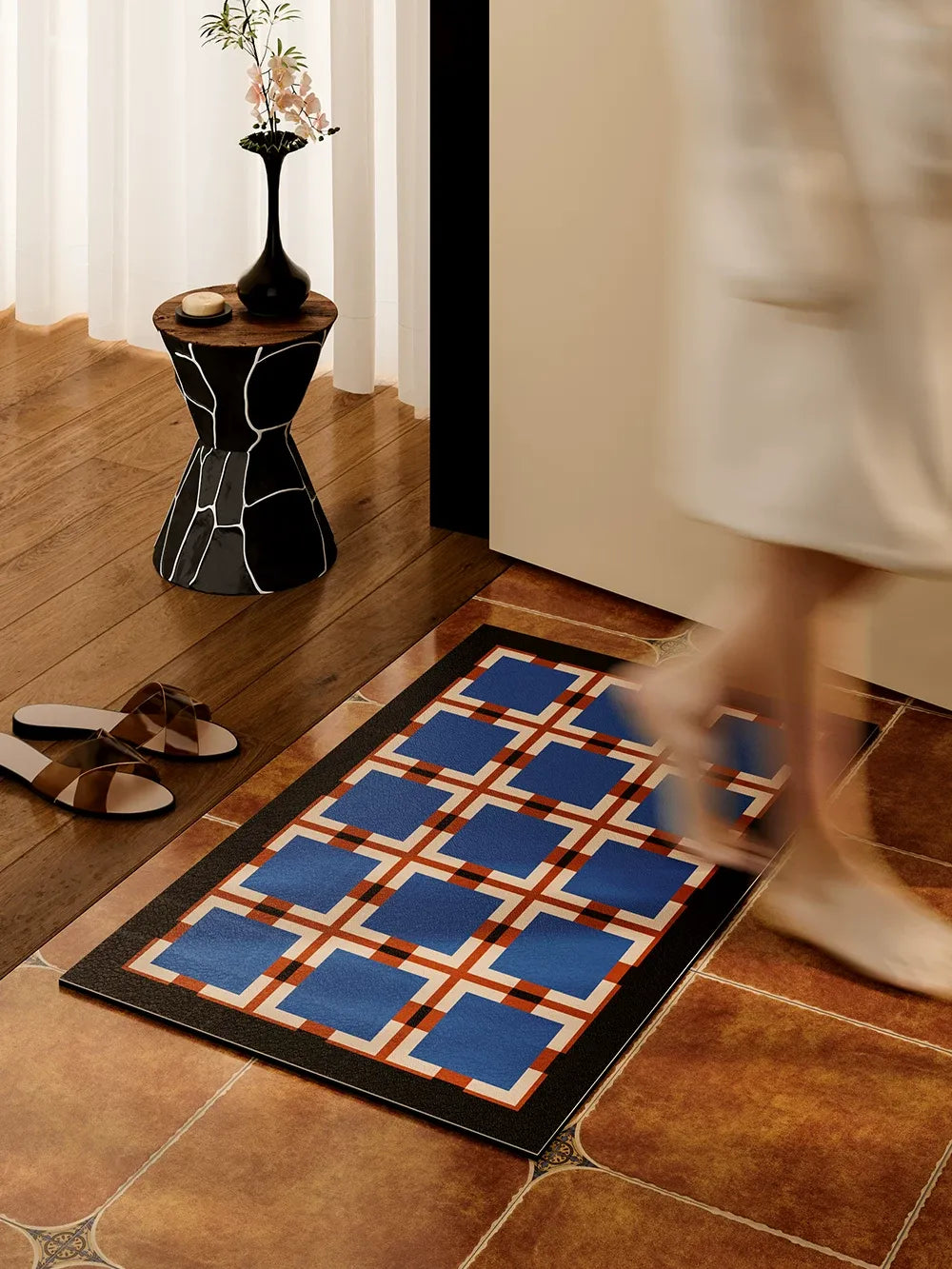 English Style Bathroom Mat