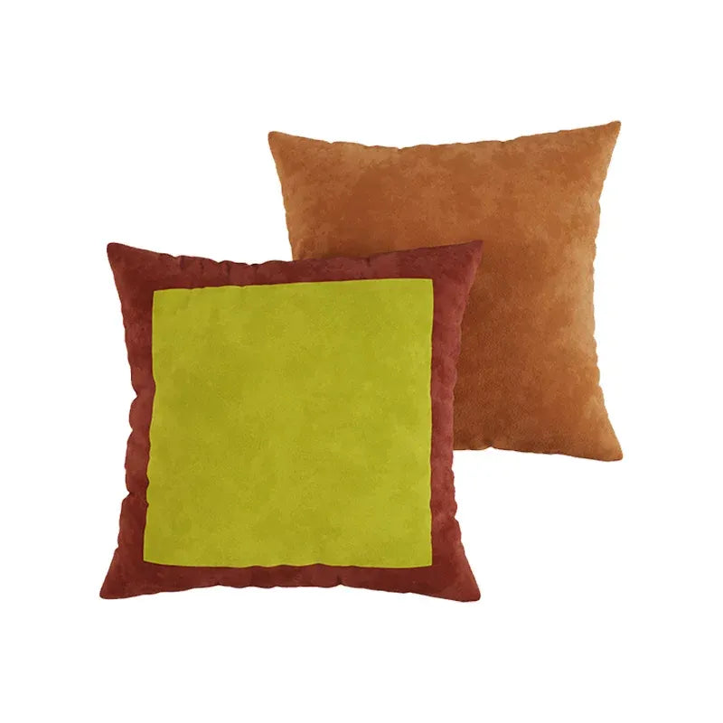 Brown Color Box Pillow