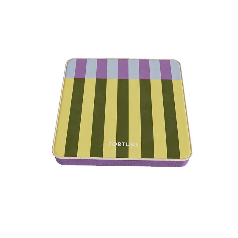 Fortune Striped Square Seat Cushions