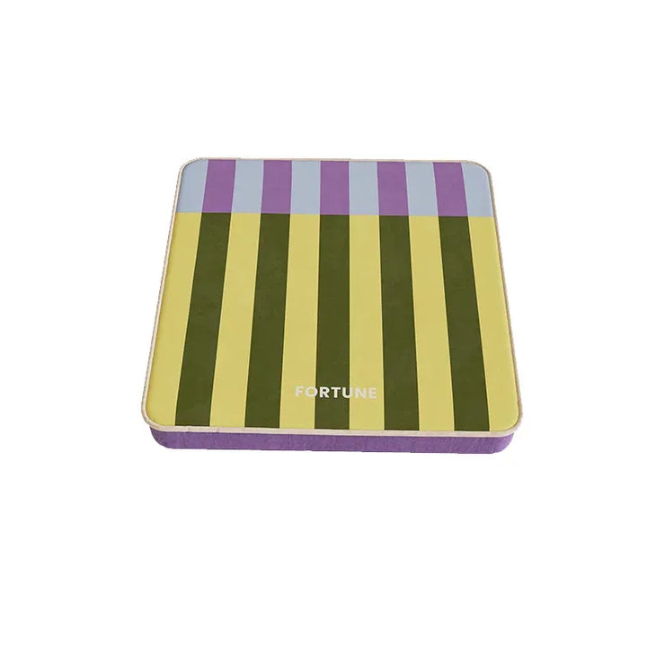 Fortune Striped Square Seat Cushions