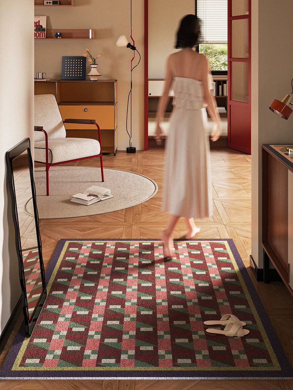 Lovely Day Pattern Door Mat