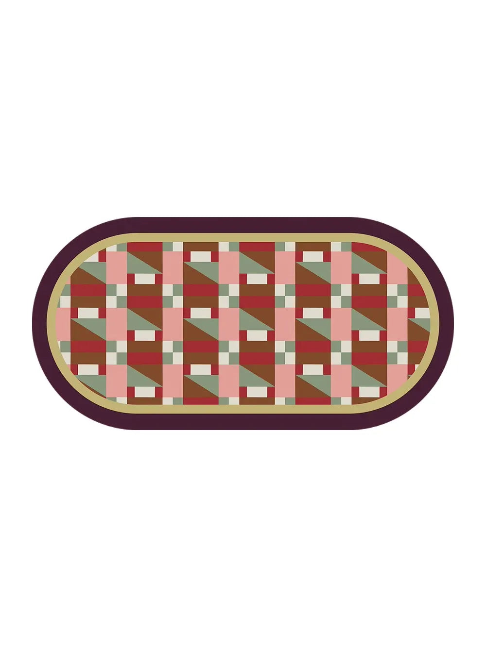 Lovely Day Pattern Bathroom Mat