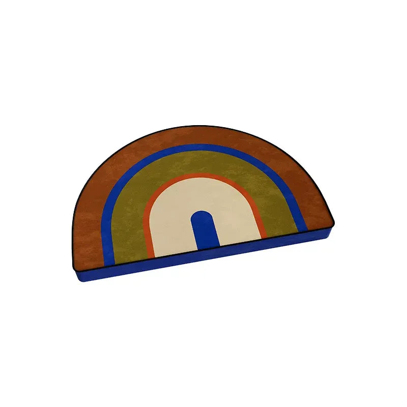 Modern Rainbow Stripe Seat Cushions