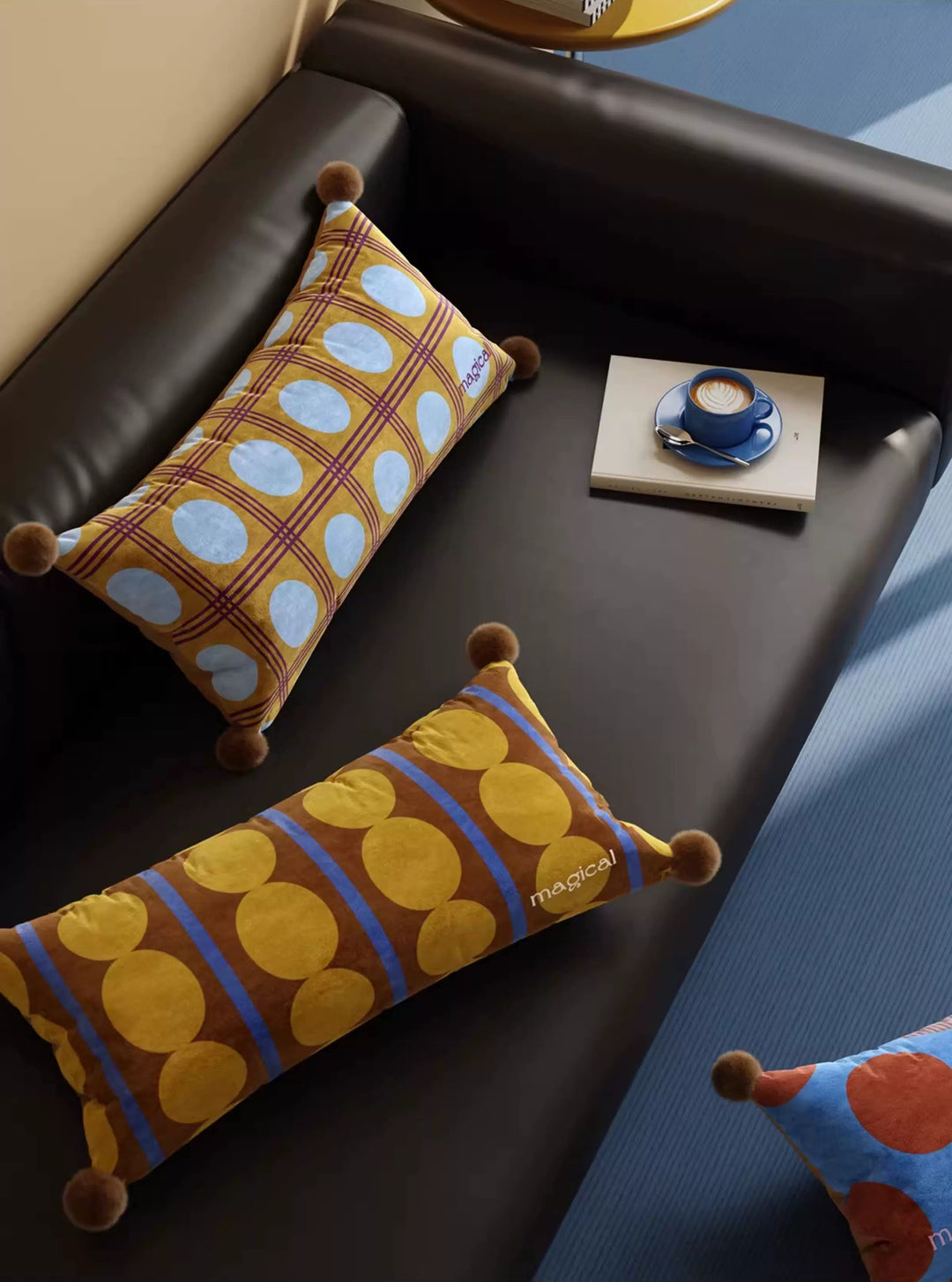 Fantasy Polka Dot Lumbar Pillow