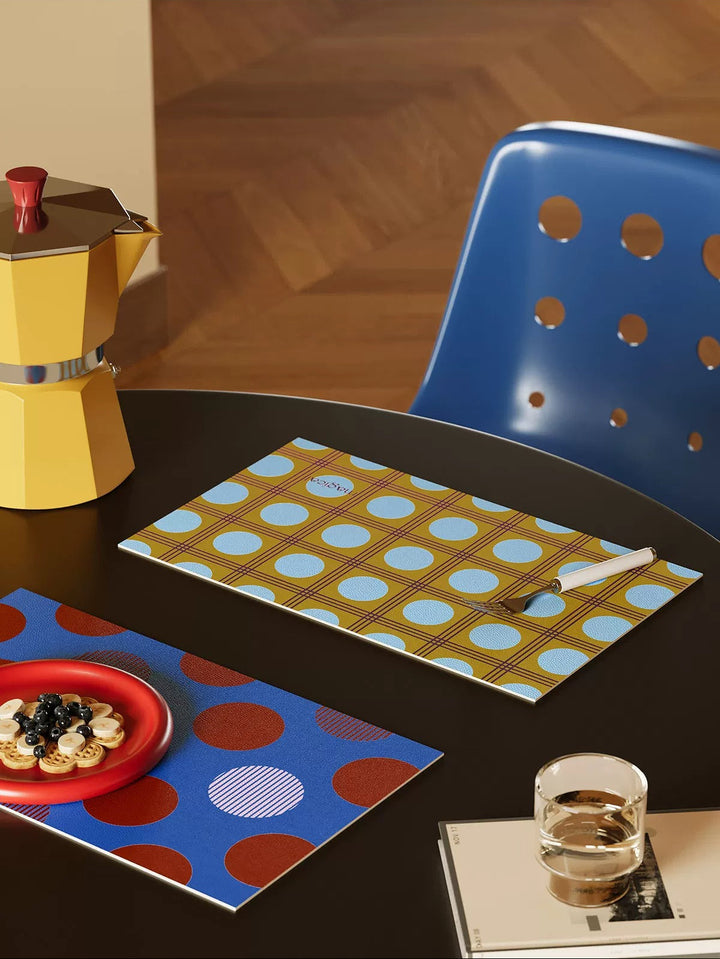 Fantasy Polka Dot Placemats Set