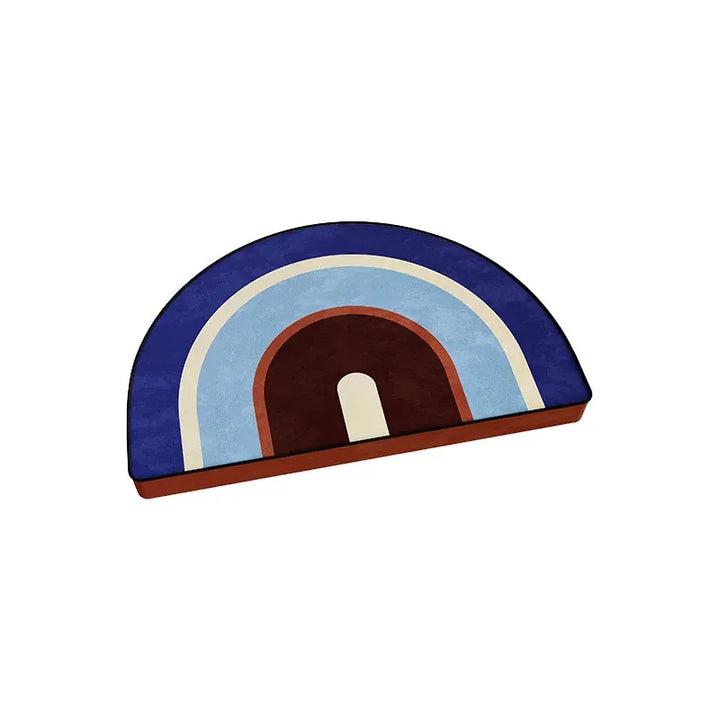Modern Rainbow Stripe Seat Cushions