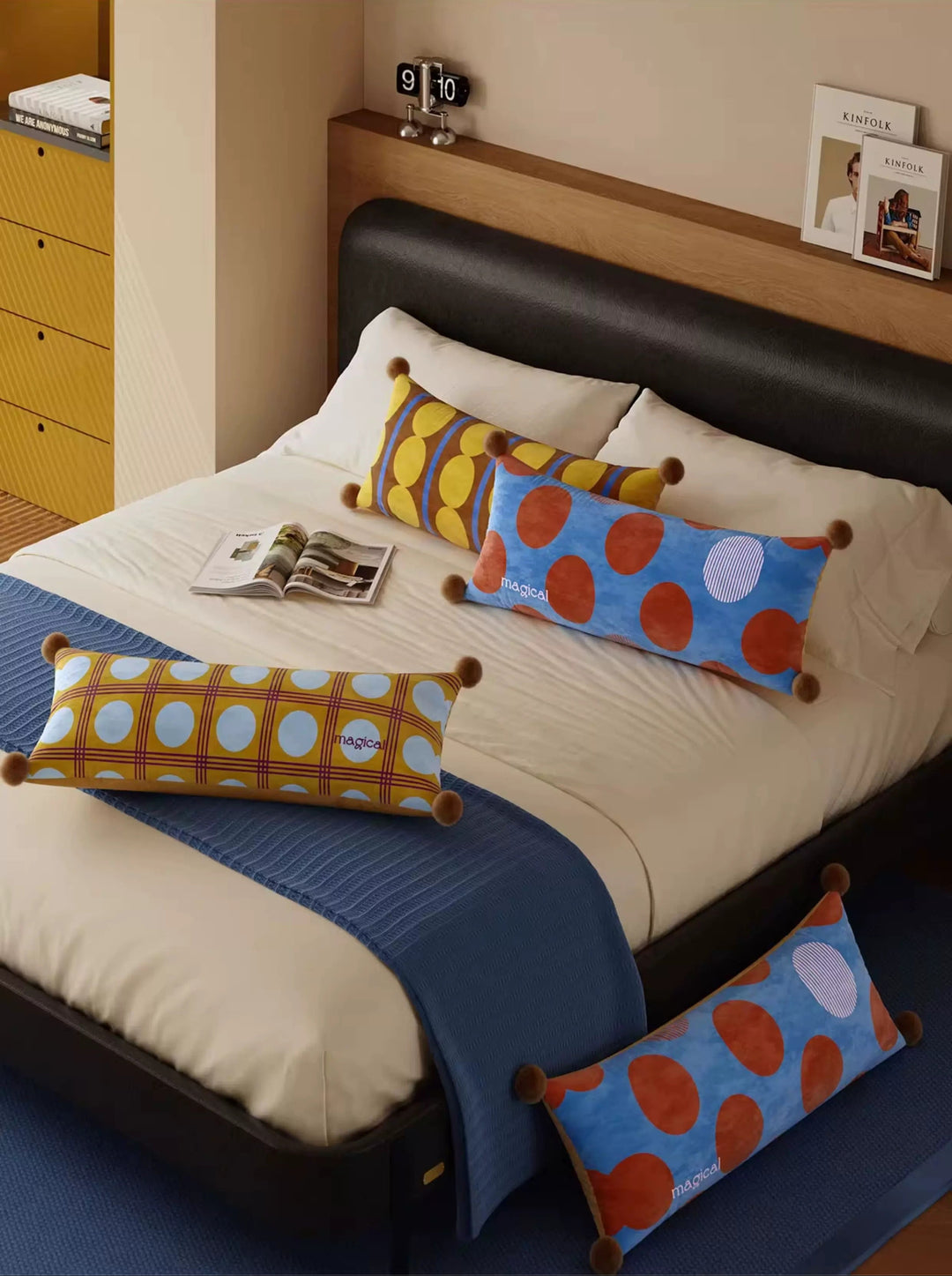 Fantasy Polka Dot Lumbar Pillow