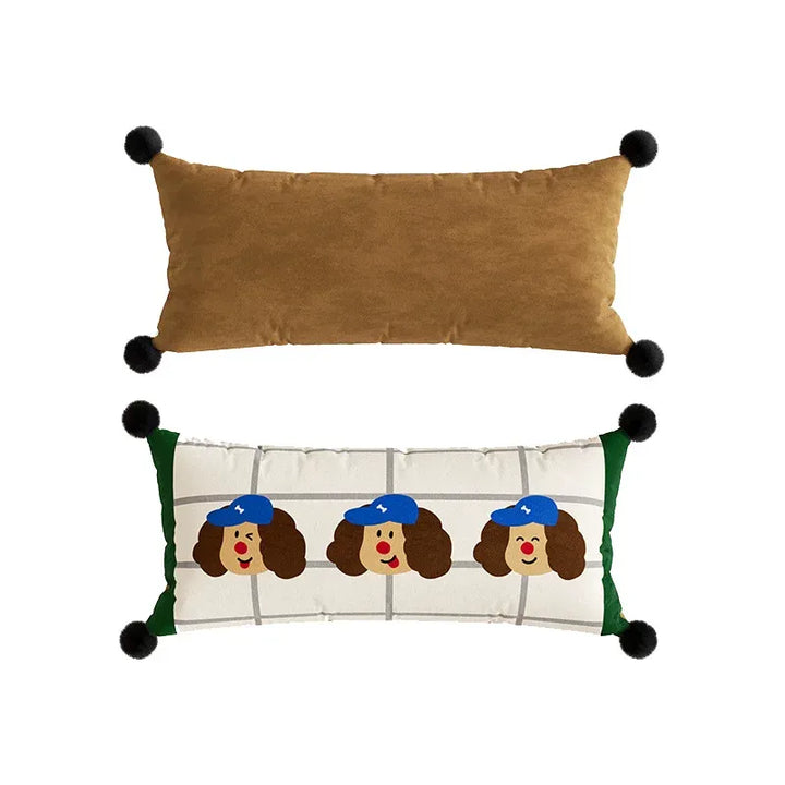 Baseball Dog  Lumbar Pillows