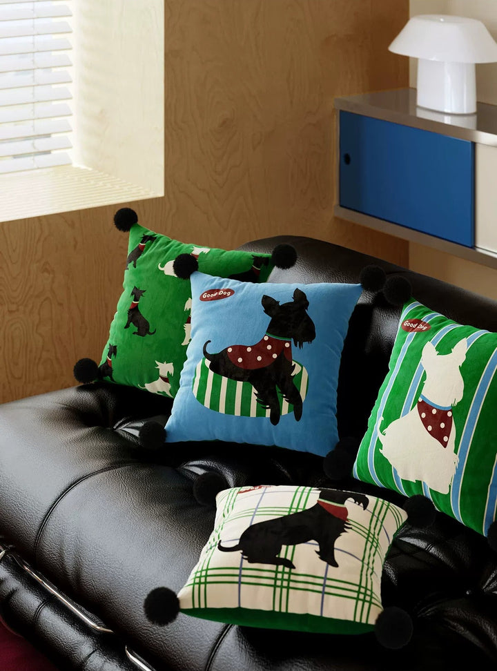 Schnauzer Dog Pillow Covers