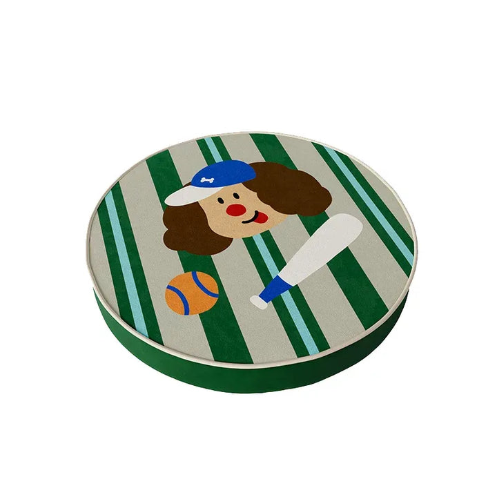 Baseball Dog Seat Cushion