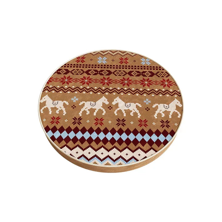 Horse Sweater Pattern Seat Cushions