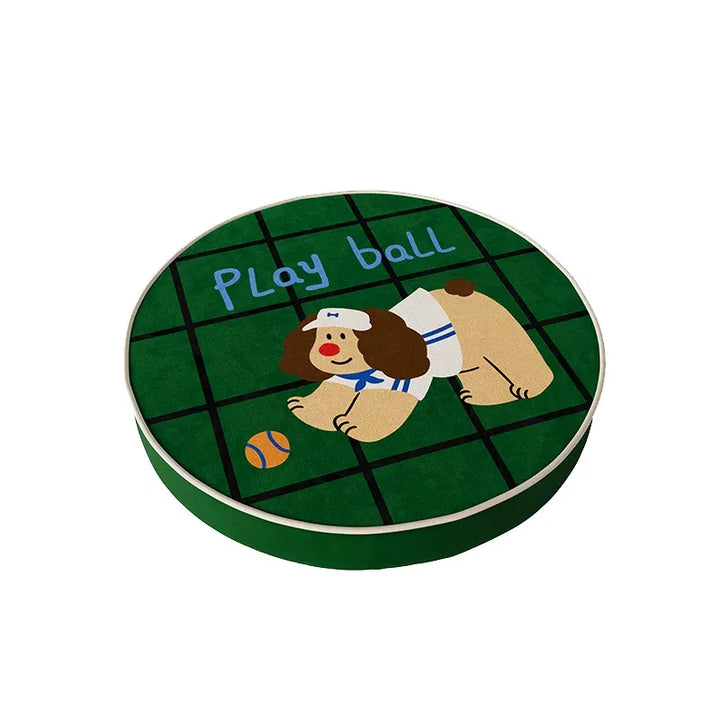 Baseball Dog Seat Cushion