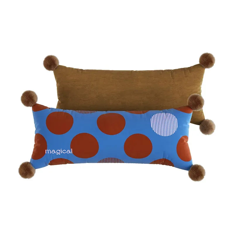 Fantasy Polka Dot Lumbar Pillow