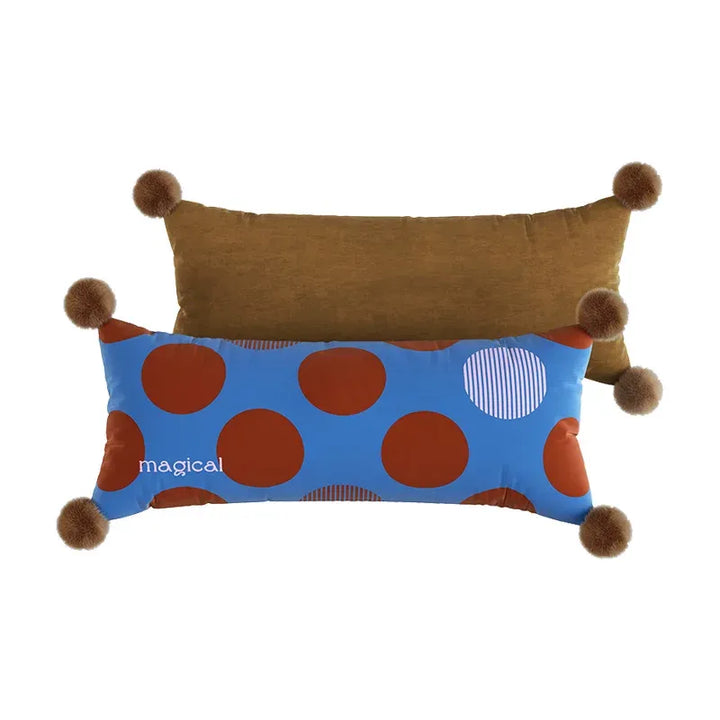 Fantasy Polka Dot Lumbar Pillow