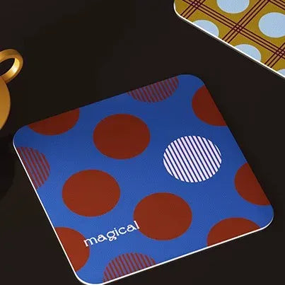 Fantasy Polka Dot Coasters
