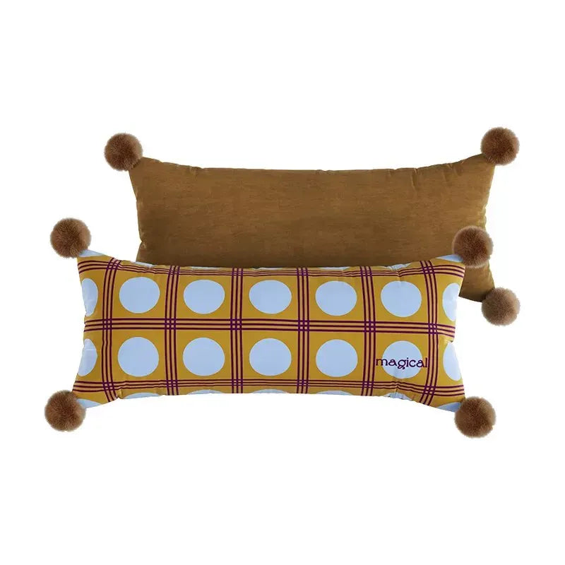 Fantasy Polka Dot Lumbar Pillow