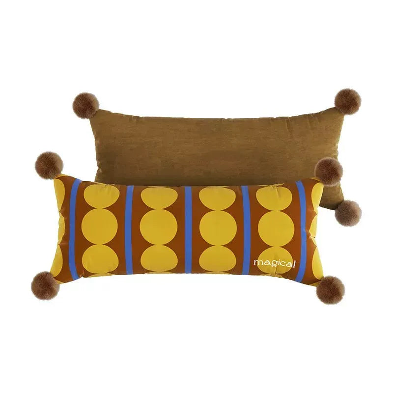 Fantasy Polka Dot Lumbar Pillow