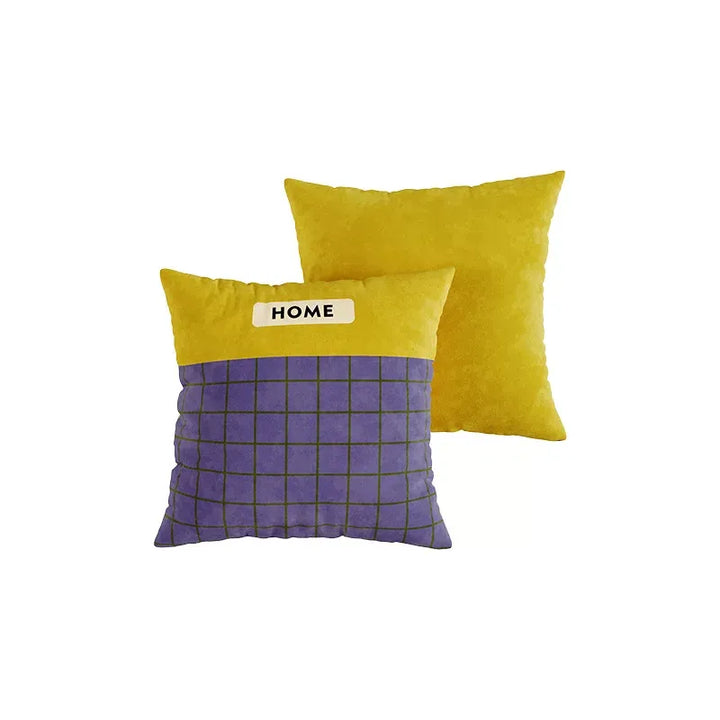 Home Plaid Pillow Covers