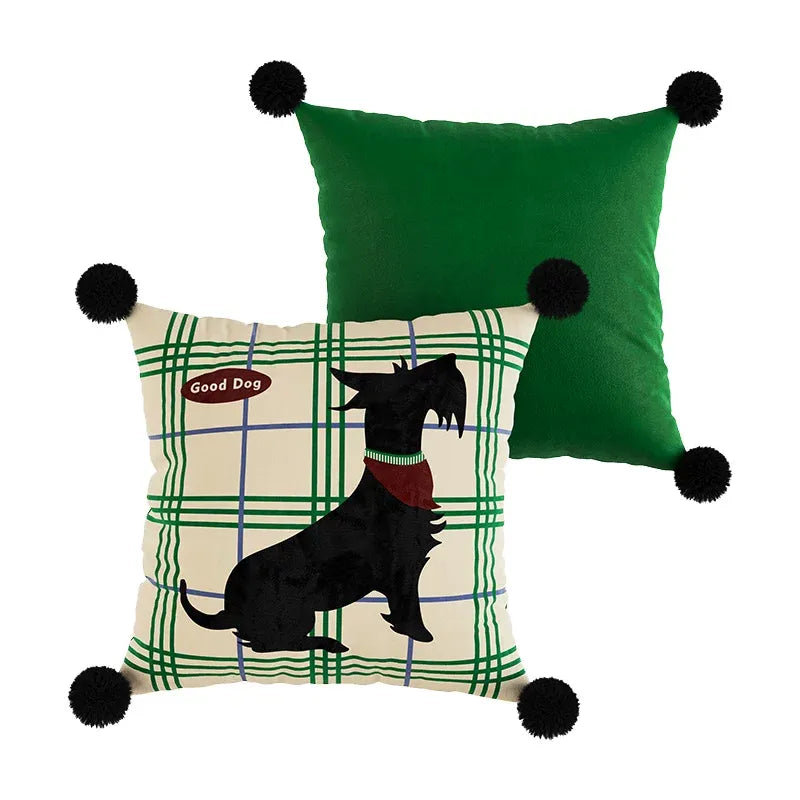 Schnauzer Dog Pillow Covers