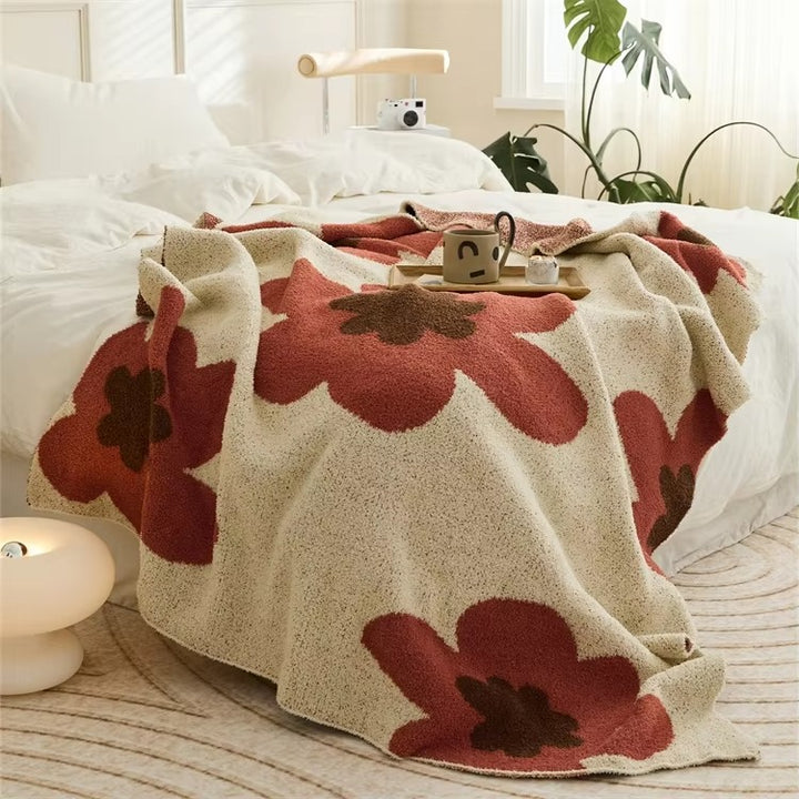 Floral Boho Blanket