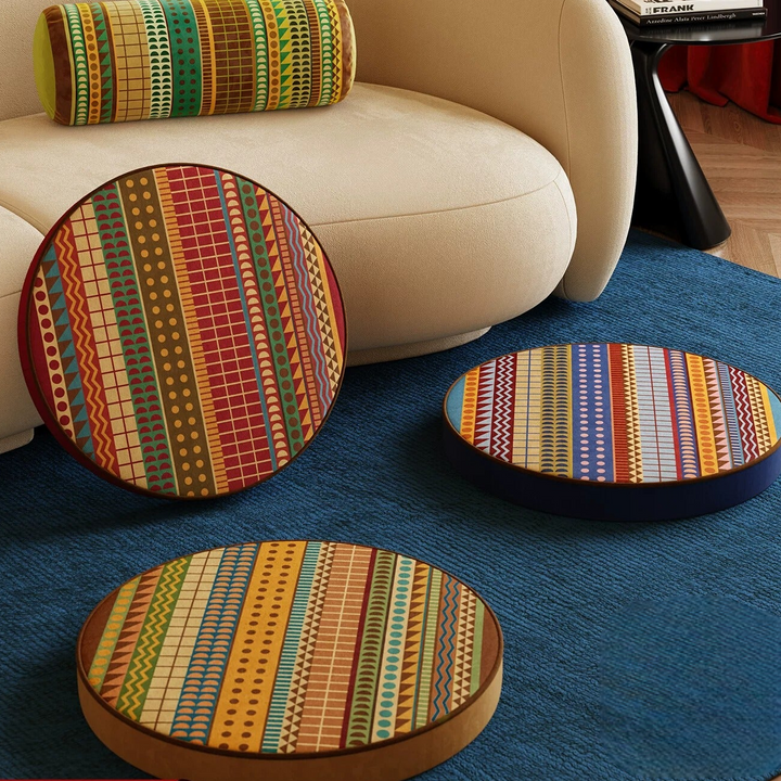 Retro Boho Pattern Seat Cushions