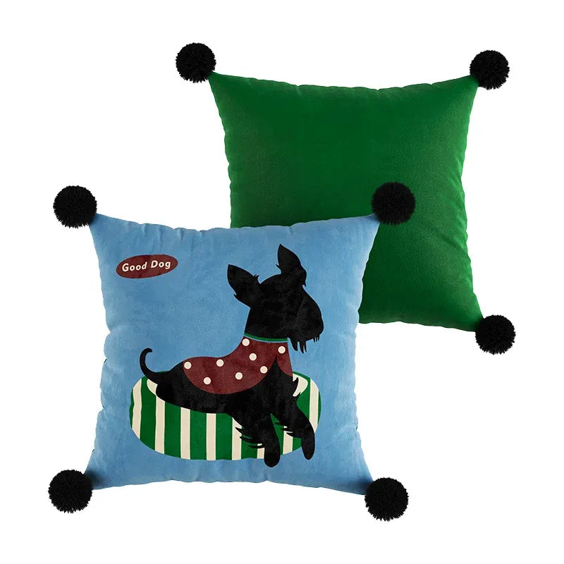 Schnauzer Dog Pillow Covers