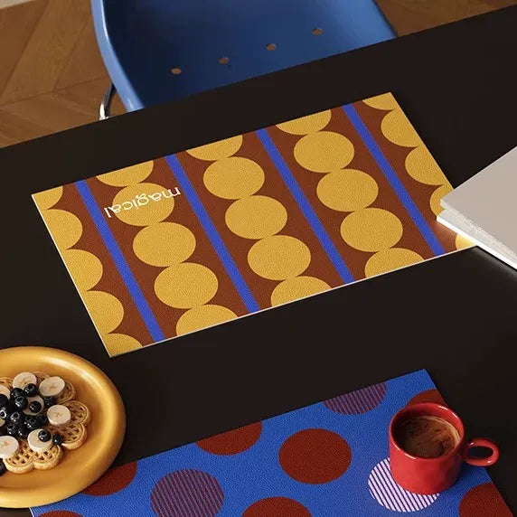 Fantasy Polka Dot Placemats Set