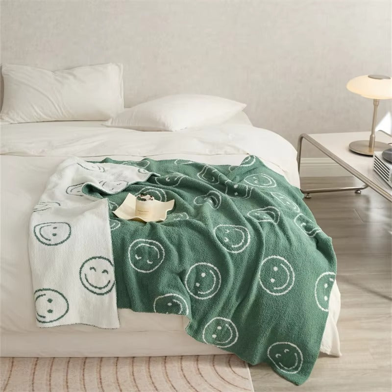 Double Sided Smiling Blanket