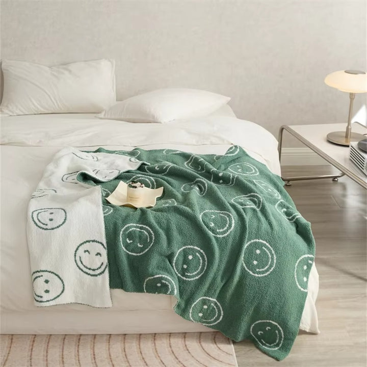 Double Sided Smiling Blanket