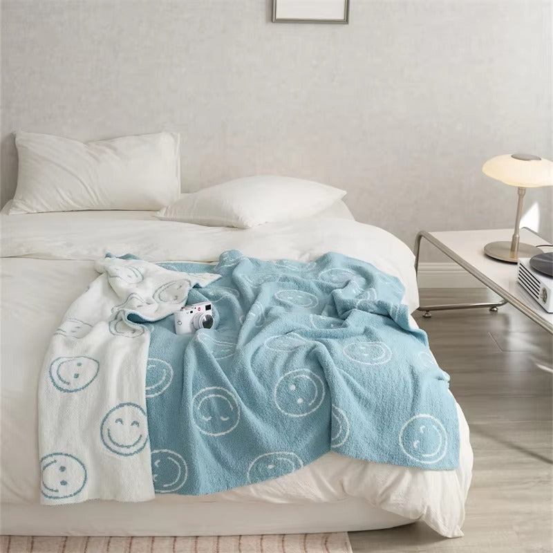 Double Sided Smiling Blanket