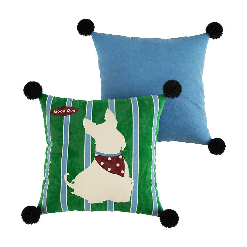 Schnauzer Dog Pillow Covers