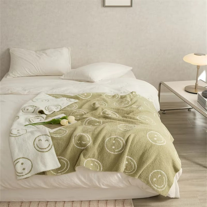 Double Sided Smiling Blanket