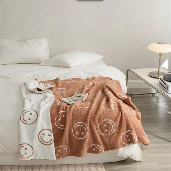 Double Sided Smiling Blanket