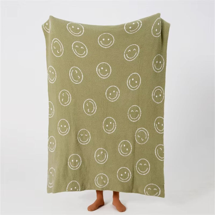 Double Sided Smiling Blanket