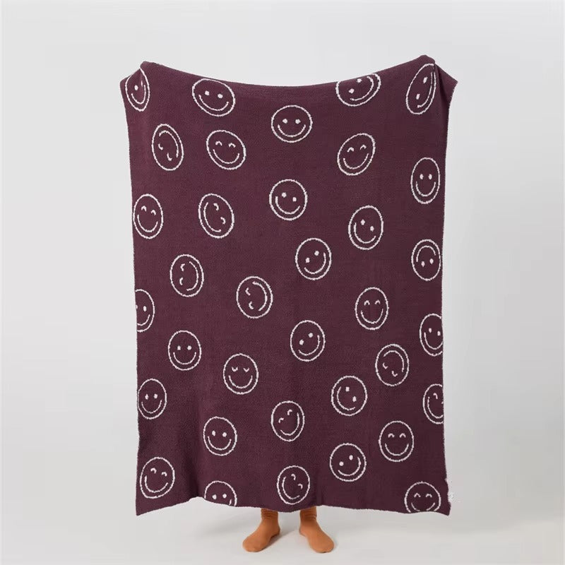Double Sided Smiling Blanket
